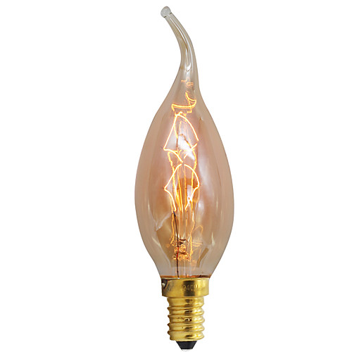 

1шт 40 W E14 Тёплый белый Декоративная Лампа накаливания Vintage Эдисон лампочка 220-240 V