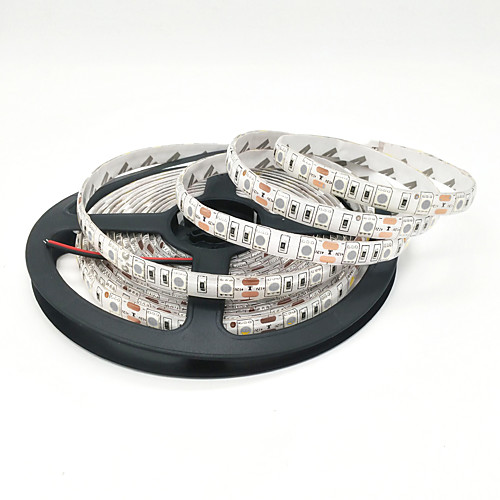 

ZDM 1m Flexible Tiktok LED Strip Lights 60 LEDs 5050 SMD 10mm Warm White White Red Cuttable Linkable 12 V Suitable for Vehicles Self-adhesive