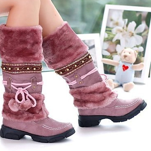 Women's Boots Flat Heel Round Toe Cotton Mid-Calf Boots Winter Black / Brown / Purple
Women's Boots Flat Heel Round Toe Cotton Mid-Calf Boots Winter Black / Brown / Purple