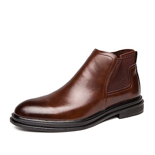 Men's Fashion Boots PU Spring / Fall & Winter Casual / British Boots Booties / Ankle Boots Black / Brown
Men's Fashion Boots PU Spring / Fall & Winter Casual / British Boots Booties / Ankle Boots Black / Brown