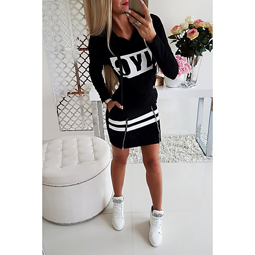Women's Daily Wear Basic Sheath Dress - Solid Colored Print Black Red Gray S M L XL
Women's Daily Wear Basic Sheath Dress - Solid Colored Print Black Red Gray S M L XL