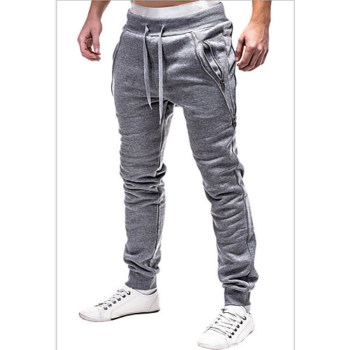 

Men's Basic wfh Sweatpants Pants - Solid Colored Black Dark Gray Light gray US32 / UK32 / EU40 US34 / UK34 / EU42 US36 / UK36 / EU44