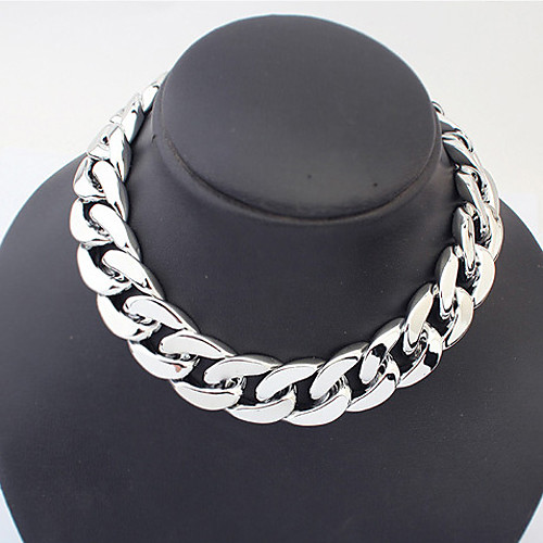 Women's Choker Necklace Chain Necklace Torque Classic Precious Fashion Chrome Black Gold Silver 45 cm Necklace Jewelry 1pc For Daily Street Work
Women's Choker Necklace Chain Necklace Torque Classic Precious Fashion Chrome Black Gold Silver 45 cm Necklace Jewelry 1pc For Daily Street Work