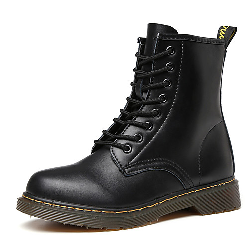 Women's Boots Low Heel Round Toe Leather Mid-Calf Boots Casual / Minimalism Walking Shoes Spring / Fall & Winter Black
Women's Boots Low Heel Round Toe Leather Mid-Calf Boots Casual / Minimalism Walking Shoes Spring / Fall & Winter Black