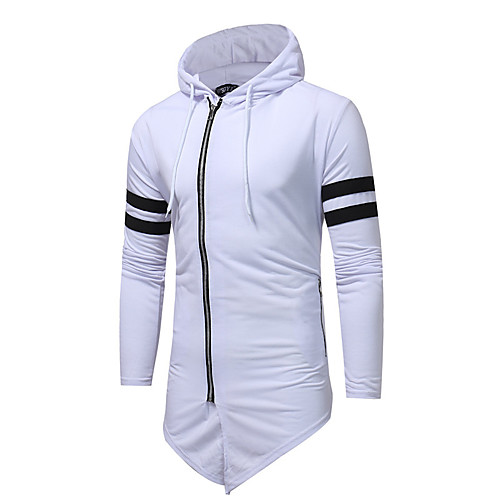 Men's Daily Basic Fall & Winter Regular Trench Coat, Solid Colored Shirt Collar Long Sleeve Cotton Black / White / Gray
Men's Daily Basic Fall & Winter Regular Trench Coat, Solid Colored Shirt Collar Long Sleeve Cotton Black / White / Gray