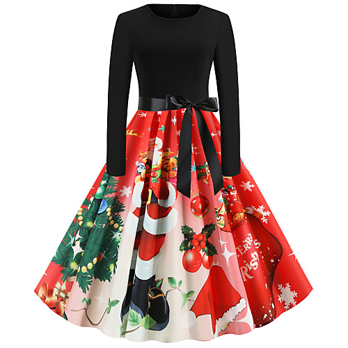 Audrey Hepburn Dress Women's Adults' Christmas Christmas Christmas Polyester Dress
Audrey Hepburn Dress Women's Adults' Christmas Christmas Christmas Polyester Dress