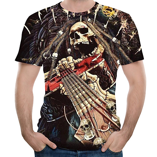Men's Daily Holiday Street chic / Exaggerated T-shirt - Color Block / 3D / Graphic Print Black
Men's Daily Holiday Street chic / Exaggerated T-shirt - Color Block / 3D / Graphic Print Black