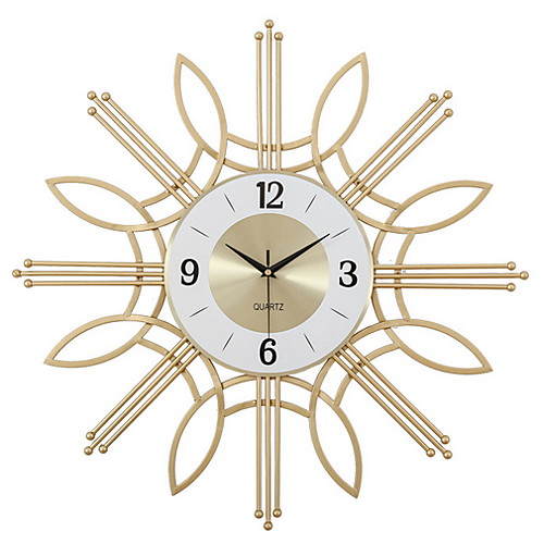 Wall Clock Home Decoration Fashion Creative Fashion Watches and Clocks, Wall Clock Flower Clock Electronic Mute The Size of 60cm 60cm Nordic Gold Wrought Iron Wall Clock
Wall Clock Home Decoration Fashion Creative Fashion Watches and Clocks, Wall Clock Flower Clock Electronic Mute The Size of 60cm 60cm Nordic Gold Wrought Iron Wall Clock