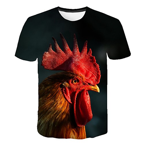 Men's Going out Club Street chic / Punk & Gothic T-shirt - Color Block / 3D / Animal Fantastic Beasts, Print Black
Men's Going out Club Street chic / Punk & Gothic T-shirt - Color Block / 3D / Animal Fantastic Beasts, Print Black