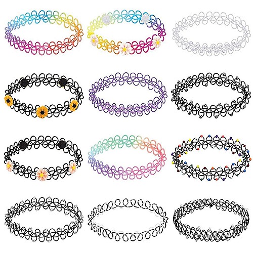 Men's Women's Choker Necklace Braided Simple Cord Rainbow 32 cm Necklace Jewelry 12pcs For Daily
Men's Women's Choker Necklace Braided Simple Cord Rainbow 32 cm Necklace Jewelry 12pcs For Daily