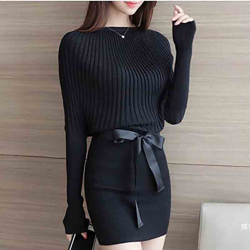 Women's Street chic Slim Bodycon Dress - Solid Colored Black Gray S M L XL
Women's Street chic Slim Bodycon Dress - Solid Colored Black Gray S M L XL