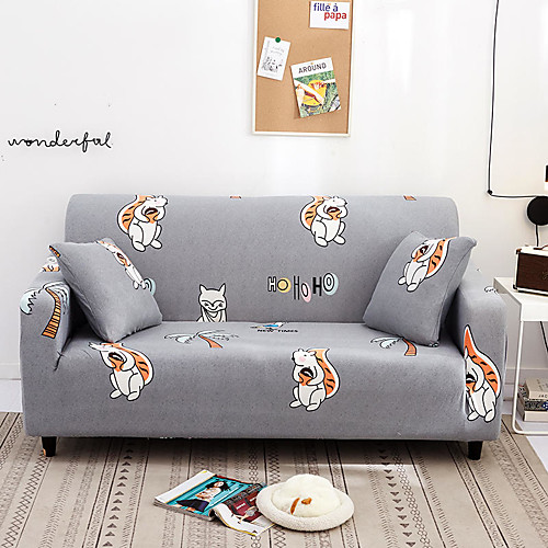 Grey Cartoon Squirrel Print Dustproof All-powerful Slipcovers Stretch Sofa Cover Super Soft Fabric Couch Cover with One Free Pillow Case
Grey Cartoon Squirrel Print Dustproof All-powerful Slipcovers Stretch Sofa Cover Super Soft Fabric Couch Cover with One Free Pillow Case