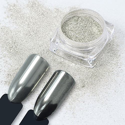 1g Magic Mirror Silver Nail Art Glitter Pigment Powder Gel Polish Mirror Manicure Sparkles For Nails UV Decorations Chrome Dust
1g Magic Mirror Silver Nail Art Glitter Pigment Powder Gel Polish Mirror Manicure Sparkles For Nails UV Decorations Chrome Dust
