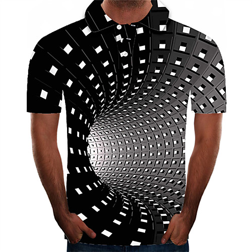Men's Daily Going out Street chic / Exaggerated Polo - Color Block / 3D / Graphic Black
Men's Daily Going out Street chic / Exaggerated Polo - Color Block / 3D / Graphic Black