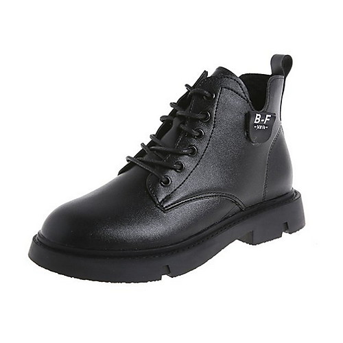 Women's Boots Flat Heel Round Toe PU Booties / Ankle Boots Fall & Winter Black / Beige
Women's Boots Flat Heel Round Toe PU Booties / Ankle Boots Fall & Winter Black / Beige
