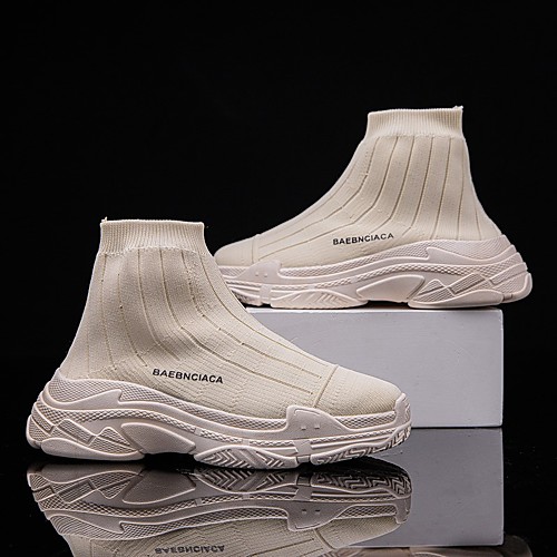 Unisex Chunky Sneakers Tissage Volant Spring & Summer Casual Boots Breathable Black / Black and White / Beige
Unisex Chunky Sneakers Tissage Volant Spring & Summer Casual Boots Breathable Black / Black and White / Beige