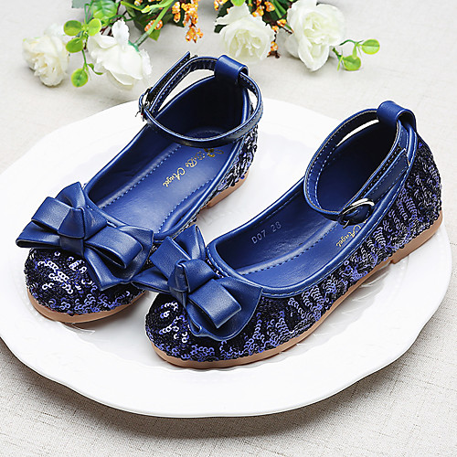 Girls' Flower Girl Shoes Synthetics Flats Little Kids(4-7ys) / Big Kids(7years ) Bowknot / Sequin / Buckle Red / Blue Spring / Fall
Girls' Flower Girl Shoes Synthetics Flats Little Kids(4-7ys) / Big Kids(7years ) Bowknot / Sequin / Buckle Red / Blue Spring / Fall