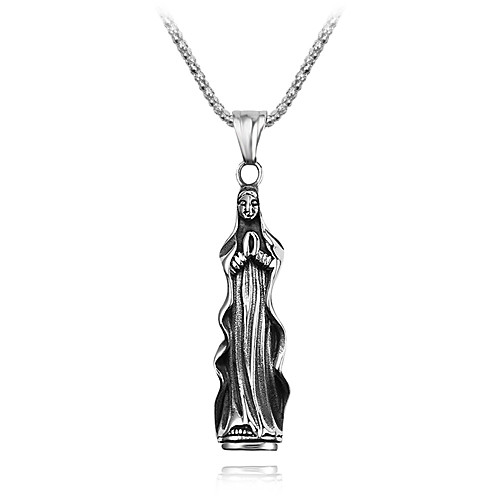 Men's Statement Necklace Cross Punk Chrome Dark Gray 50 cm Necklace Jewelry 1pc For Daily
Men's Statement Necklace Cross Punk Chrome Dark Gray 50 cm Necklace Jewelry 1pc For Daily