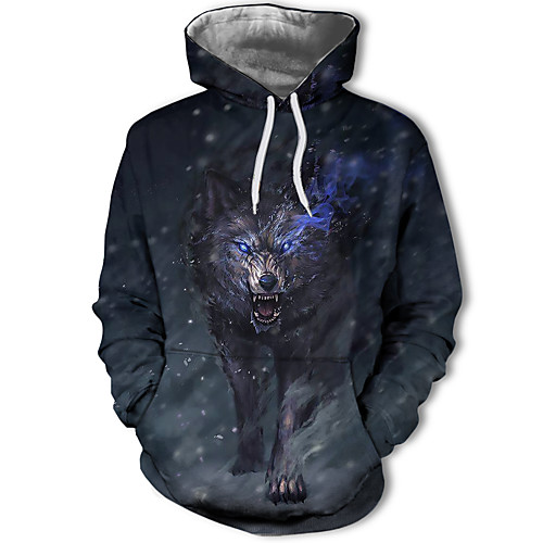 Men's Casual / Basic Hoodie - 3D / Character / Letter Royal Blue US34 / UK34 / EU42
Men's Casual / Basic Hoodie - 3D / Character / Letter Royal Blue US34 / UK34 / EU42