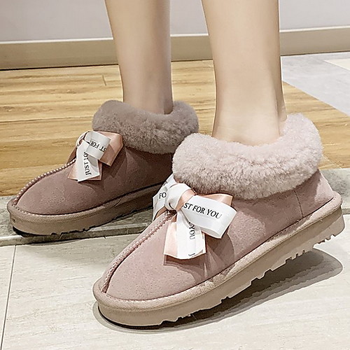 Women's Boots Flat Heel Round Toe Suede Booties / Ankle Boots Fall & Winter Black / Pink / Beige
Women's Boots Flat Heel Round Toe Suede Booties / Ankle Boots Fall & Winter Black / Pink / Beige
