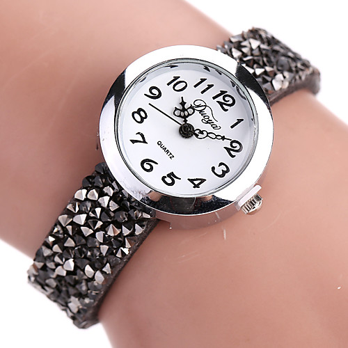 Women's Quartz Watches Cubic Zirconia Casual Elegant Brown Grey PU Leather Chinese Quartz Brown Gray Casual Watch Imitation Diamond 1 pc Analog One Year Battery Life
Women's Quartz Watches Cubic Zirconia Casual Elegant Brown Grey PU Leather Chinese Quartz Brown Gray Casual Watch Imitation Diamond 1 pc Analog One Year Battery Life