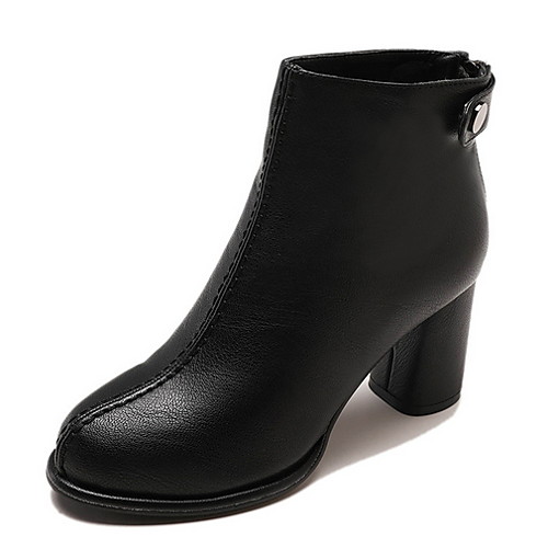 Women's Boots Chunky Heel Round Toe PU Booties / Ankle Boots Fall & Winter Black / Brown / Beige
Women's Boots Chunky Heel Round Toe PU Booties / Ankle Boots Fall & Winter Black / Brown / Beige