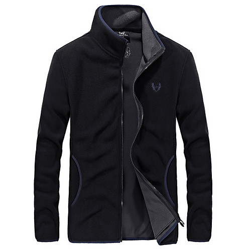 Men's Daily Fall & Winter Regular Coat, Solid Colored Stand Long Sleeve Polyester Black / Blue / Red
Men's Daily Fall & Winter Regular Coat, Solid Colored Stand Long Sleeve Polyester Black / Blue / Red