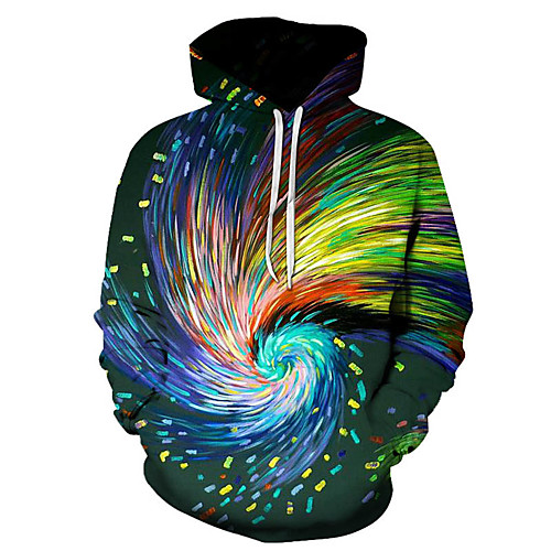 Men's Casual / Street chic Hoodie - Geometric / Color Block / 3D Rainbow US32 / UK32 / EU40
Men's Casual / Street chic Hoodie - Geometric / Color Block / 3D Rainbow US32 / UK32 / EU40