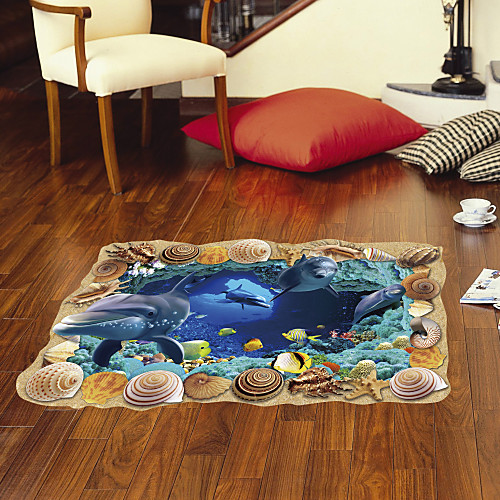 Underwater World Floor Stickers - Animal Wall Stickers Landscape / Animals Indoor / Kids Room
Underwater World Floor Stickers - Animal Wall Stickers Landscape / Animals Indoor / Kids Room