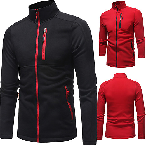 UABRAV Men's Full Zip Track Jacket Running Jacket Stand Running Fitness Jogging Windproof Breathable Soft Sportswear Jacket Long Sleeve Activewear Stretchy
UABRAV Men's Full Zip Track Jacket Running Jacket Stand Running Fitness Jogging Windproof Breathable Soft Sportswear Jacket Long Sleeve Activewear Stretchy