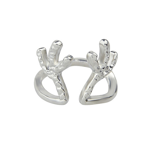 Women's Ring 1pc Silver Alloy Punk Trendy Korean Engagement Daily Jewelry Geometrical Elk Cute Cool Lovely
Women's Ring 1pc Silver Alloy Punk Trendy Korean Engagement Daily Jewelry Geometrical Elk Cute Cool Lovely