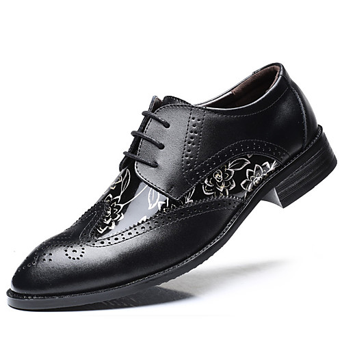 Men's Formal Shoes Leather / Faux Leather Spring & Summer / Fall & Winter Business / Casual Oxfords Breathable Black / Brown / Yellow
Men's Formal Shoes Leather / Faux Leather Spring & Summer / Fall & Winter Business / Casual Oxfords Breathable Black / Brown / Yellow