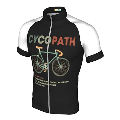 21Grams Men's Short Sleeve Cycling Jersey Winter 100% Polyester Black / White Patchwork Bike Jersey Top Mountain Bike MTB Road Bike Cycling UV Resistant Breathable Quick Dry Sports Clothing Apparel
21Grams Men's Short Sleeve Cycling Jersey Winter 100% Polyester Black / White Patchwork Bike Jersey Top Mountain Bike MTB Road Bike Cycling UV Resistant Breathable Quick Dry Sports Clothing Apparel