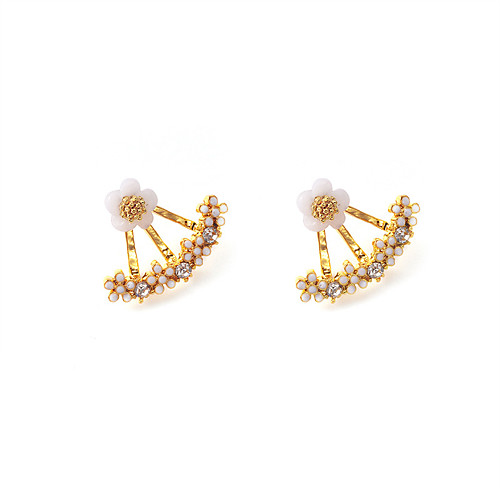 Women's Earrings Classic Mini Earrings Jewelry Rose Gold / Gold / Silver For Christmas Party Anniversary Carnival Festival 1 Pair
Women's Earrings Classic Mini Earrings Jewelry Rose Gold / Gold / Silver For Christmas Party Anniversary Carnival Festival 1 Pair