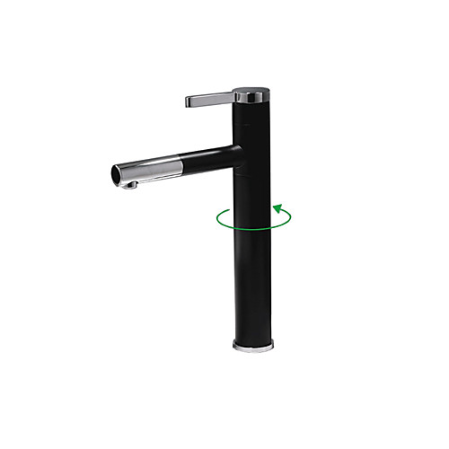 Bathroom Sink Faucet - Rotatable Electroplated Centerset Single Handle One HoleBath Taps
Bathroom Sink Faucet - Rotatable Electroplated Centerset Single Handle One HoleBath Taps