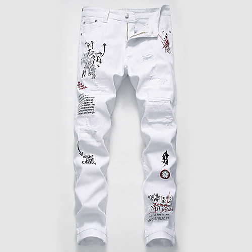 Men's Street chic Chinos Pants - Print White US32 / UK32 / EU40 US34 / UK34 / EU42
Men's Street chic Chinos Pants - Print White US32 / UK32 / EU40 US34 / UK34 / EU42