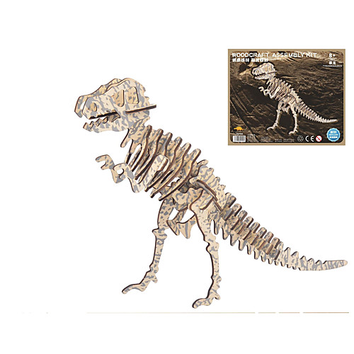 

3D пазлы Деревянные пазлы Деревянные игрушки трицератопс Юрский динозавр Stegosaurus 3D в мультяшном стиле Круто слов / фраз Взаимодействие родителей и детей деревянный 1 pcs Детские Взрослые