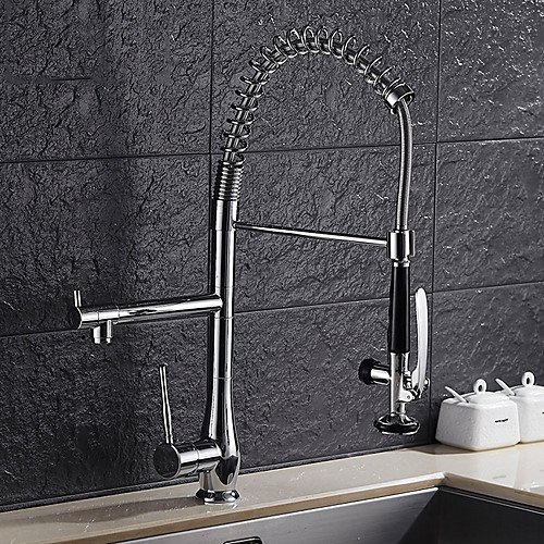 Kitchen faucet - Single Handle One Hole Electroplated Standard Spout Centerset Contemporary Kitchen Taps
Kitchen faucet - Single Handle One Hole Electroplated Standard Spout Centerset Contemporary Kitchen Taps