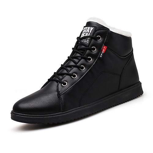 Men's Comfort Shoes PU Fall & Winter Boots Booties / Ankle Boots Black / Brown / Gray
Men's Comfort Shoes PU Fall & Winter Boots Booties / Ankle Boots Black / Brown / Gray