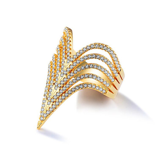 Women's Ring tiny diamond 1 Piece Gold Gold Plated Geometric Stylish Wedding Party Daily Wear Jewelry Geometrical Flower
Women's Ring tiny diamond 1 Piece Gold Gold Plated Geometric Stylish Wedding Party Daily Wear Jewelry Geometrical Flower