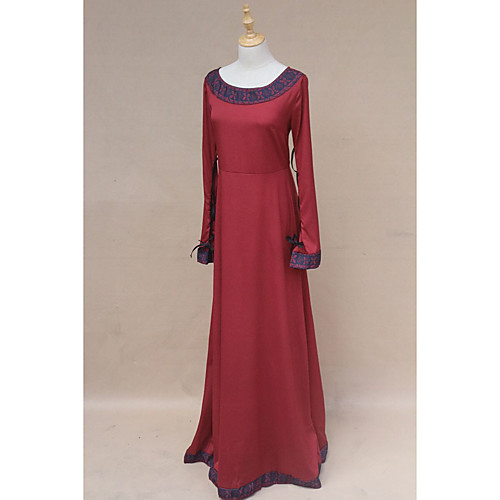 Retro Vintage Medieval Dress Women's Costume Red / Green / Blue Vintage Cosplay Tea Party Festival Long Sleeve Long Length A-Line
Retro Vintage Medieval Dress Women's Costume Red / Green / Blue Vintage Cosplay Tea Party Festival Long Sleeve Long Length A-Line
