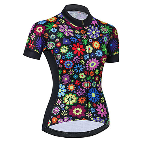 21Grams Women's Short Sleeve Cycling Jersey 100% Polyester Black / Red Polka Dot Bike Jersey Top Mountain Bike MTB Road Bike Cycling UV Resistant Breathable Quick Dry Sports Clothing Apparel
21Grams Women's Short Sleeve Cycling Jersey 100% Polyester Black / Red Polka Dot Bike Jersey Top Mountain Bike MTB Road Bike Cycling UV Resistant Breathable Quick Dry Sports Clothing Apparel