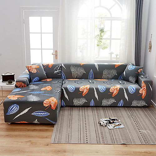Leaves Print Dustproof All-powerful Slipcovers Stretch L Shape Sofa Cover Super Soft Fabric Couch Cover with One Free Pillow Case
Leaves Print Dustproof All-powerful Slipcovers Stretch L Shape Sofa Cover Super Soft Fabric Couch Cover with One Free Pillow Case