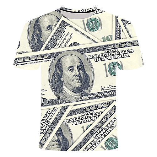 Men's Daily Slim T-shirt - 3D / Portrait Print Round Neck Light gray / Short Sleeve / Summer
Men's Daily Slim T-shirt - 3D / Portrait Print Round Neck Light gray / Short Sleeve / Summer