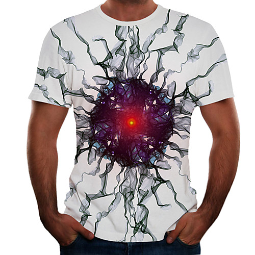 Men's Daily Weekend Basic Plus Size T-shirt - Galaxy / 3D Print Round Neck White / Short Sleeve
Men's Daily Weekend Basic Plus Size T-shirt - Galaxy / 3D Print Round Neck White / Short Sleeve