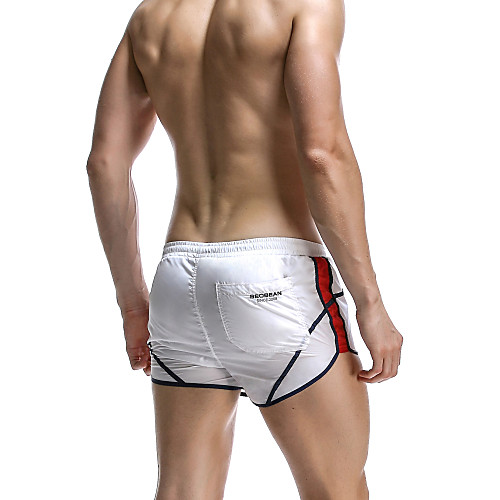 SEOBEAN Men's Sport Briefs Running Shorts Stripe Drawstring Sports Shorts Briefs Bottoms Running Fitness Jogging Breathable Quick Dry Soft Color Block Red White Dark Blue / Stretchy
SEOBEAN Men's Sport Briefs Running Shorts Stripe Drawstring Sports Shorts Briefs Bottoms Running Fitness Jogging Breathable Quick Dry Soft Color Block Red White Dark Blue / Stretchy