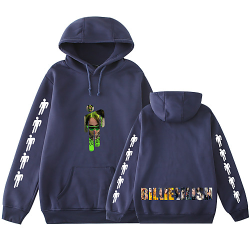 Inspired by Cosplay Billie Eilish Cosplay Costume Hoodie Cotton Fibre Print Printing Hoodie For Men's / Women's
Inspired by Cosplay Billie Eilish Cosplay Costume Hoodie Cotton Fibre Print Printing Hoodie For Men's / Women's