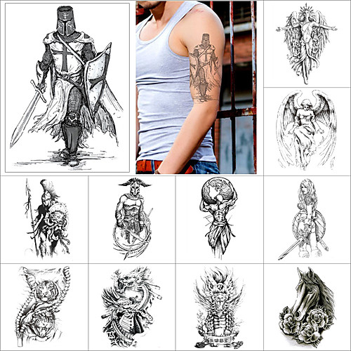 1 pcs Temporary Tattoos Water Resistant / Waterproof / Safety / Best Quality Face / Body / Hand Water-Transfer Sticker Body Painting Colors
1 pcs Temporary Tattoos Water Resistant / Waterproof / Safety / Best Quality Face / Body / Hand Water-Transfer Sticker Body Painting Colors