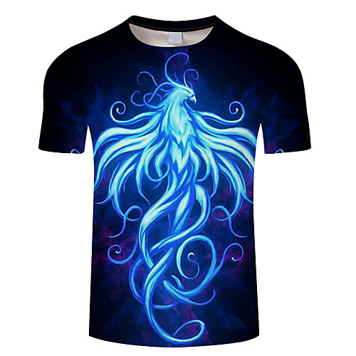 Men's Daily Going out Basic T-shirt - 3D / Graphic / Cartoon Print Royal Blue
Men's Daily Going out Basic T-shirt - 3D / Graphic / Cartoon Print Royal Blue