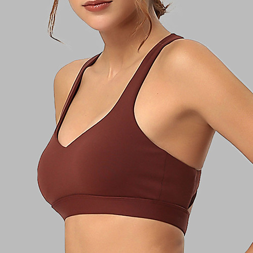 Women's Yoga Top Bra Top Removable Pad Solid Color Yellow Red Elastane Yoga Running Fitness Bra Top Sleeveless Sport Activewear Breathable Quick Dry Comfortable High Elasticity Slim
Women's Yoga Top Bra Top Removable Pad Solid Color Yellow Red Elastane Yoga Running Fitness Bra Top Sleeveless Sport Activewear Breathable Quick Dry Comfortable High Elasticity Slim